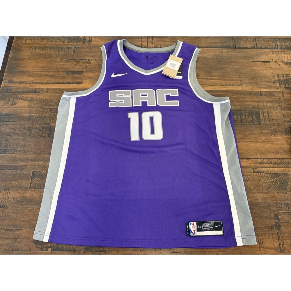 New Sacramento Kings Domantas Sabonis Jersey Nike Authentics Size 56 XXL 2X $110